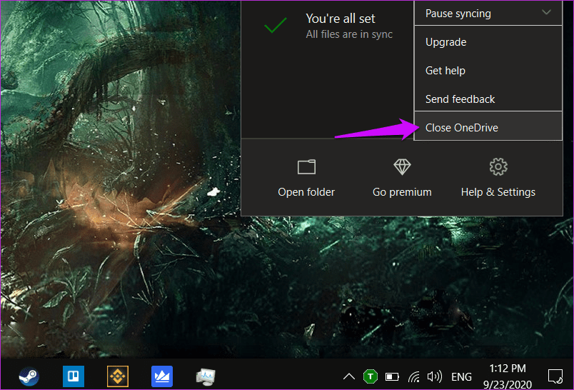 Исправить ошибку синхронизации одного диска в Windows 10 1