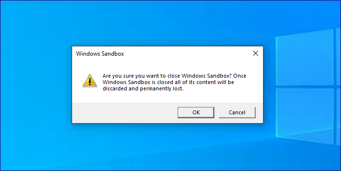 Сравнение Windows Sandbox и Sandboxie 6