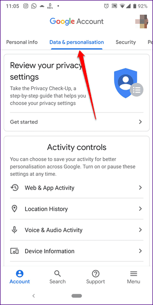 Изменить язык ленты Google 17