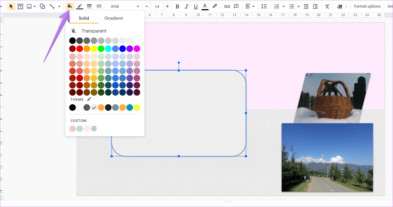 Советы по редактированию изображений в Google Slides 12