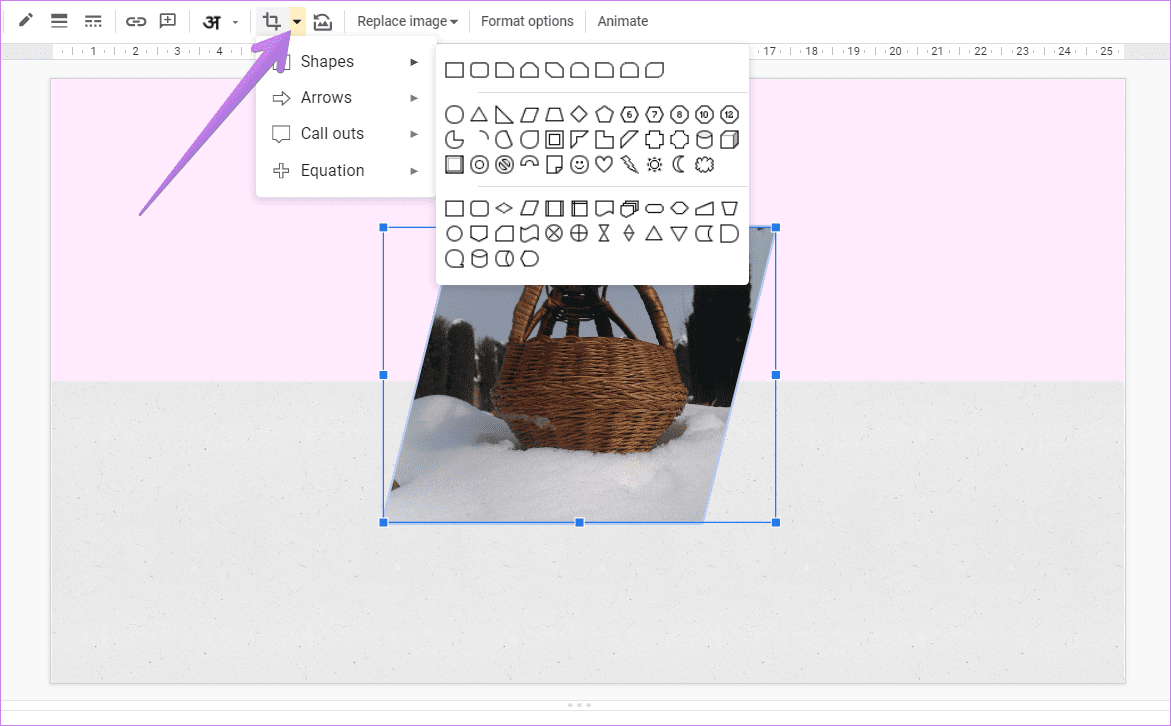 Советы по редактированию изображений в Google Slides 6