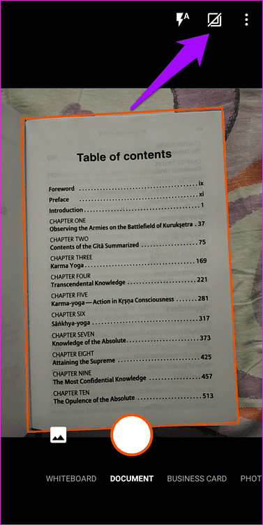 Microsoft Office Lens и сравнение сканирования Google Диска 5