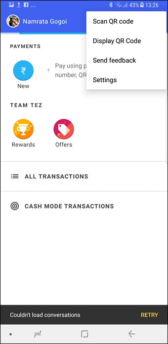 Как использовать Google Tez в Индии для совершения онлайн-платежей 14