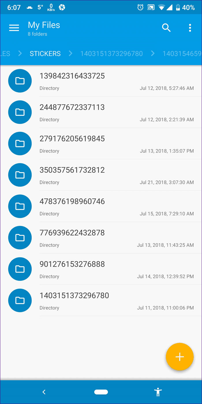 Стикеры мессенджера в WhatsApp 6