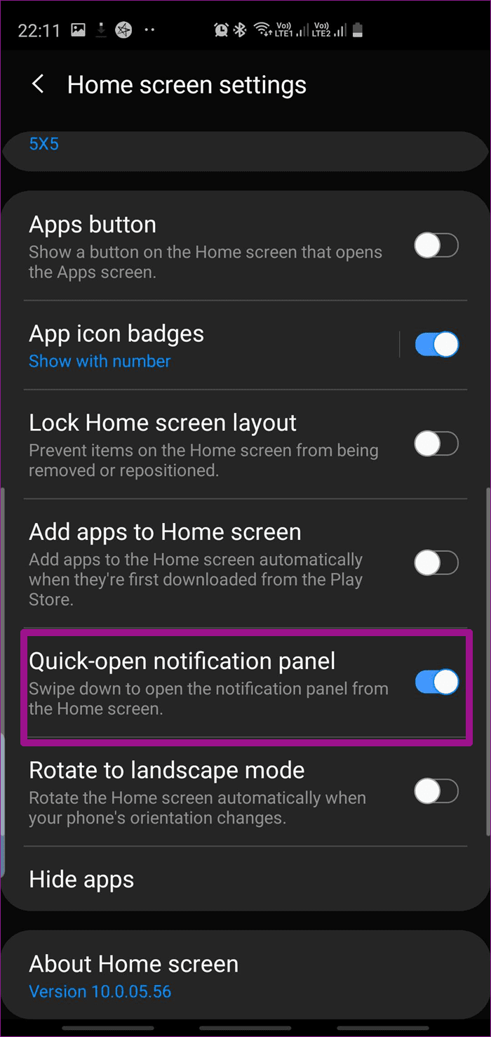 Лучшие хитрости Galaxy S10 S10 Plus в режиме одной руки 10