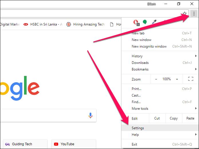 Исправление проблемы со входом в Chrome 11