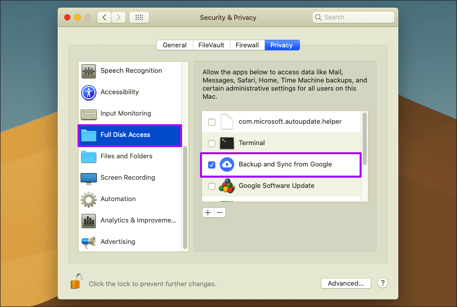 Mac Google Drive не синхронизирует исправления 22