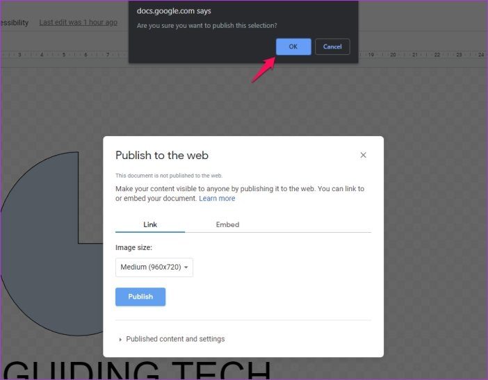 Вставка рисунков Google в Документы Google 19