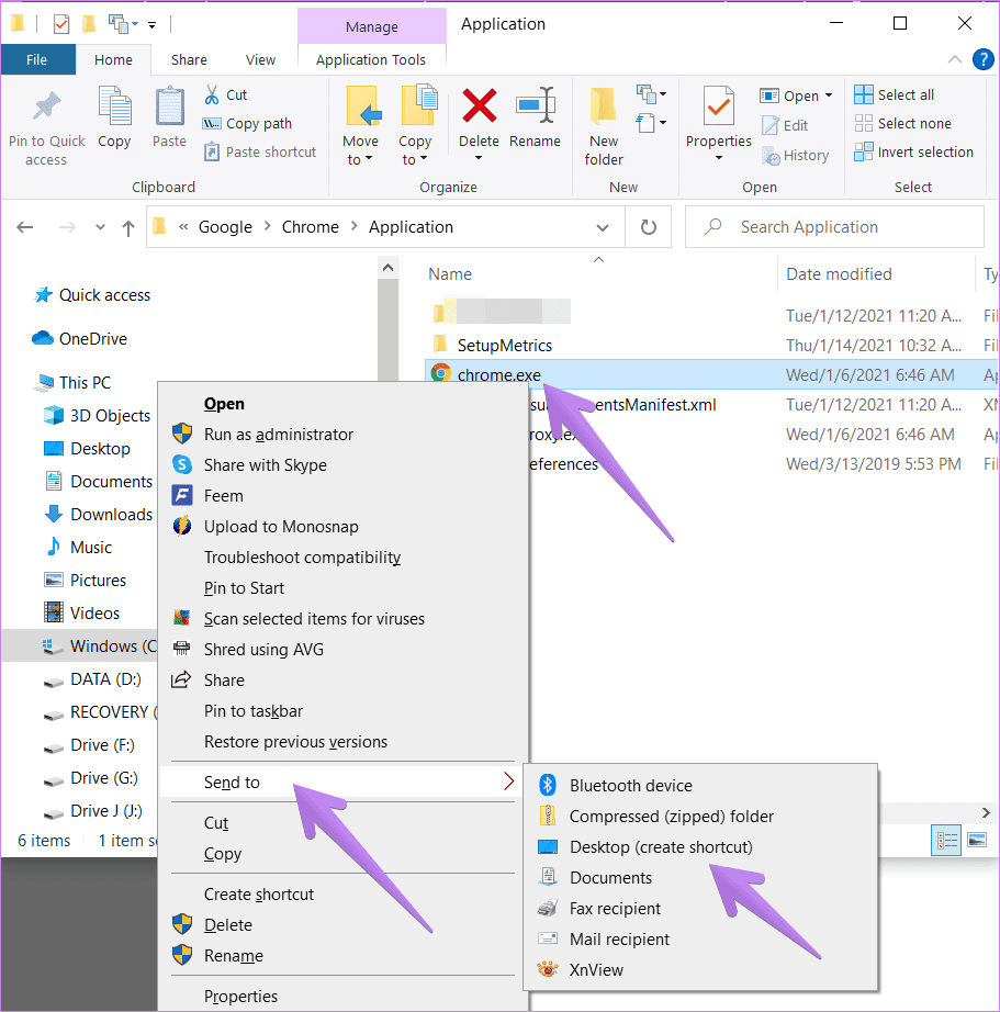 Windows 10 как восстановить значок гугл хром 10
