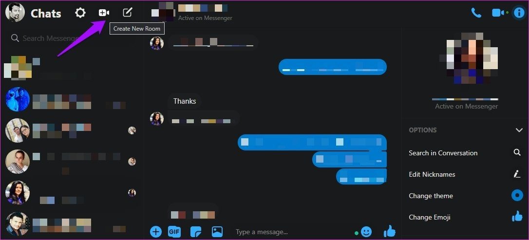 Сравнение комнат Facebook Messenger и Google Meet 3