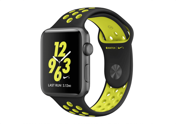 Apple Watch Лицо Nike Volt Желтый