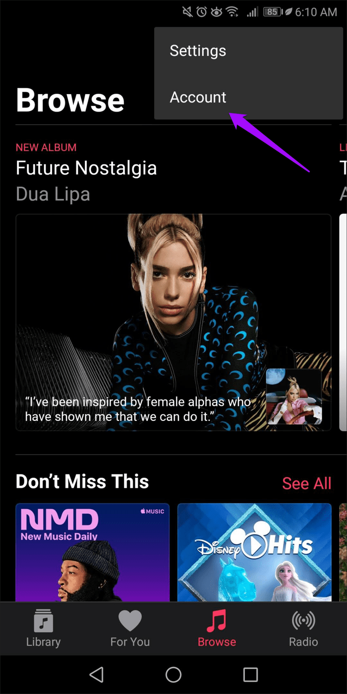 Отписаться от Apple Music 12