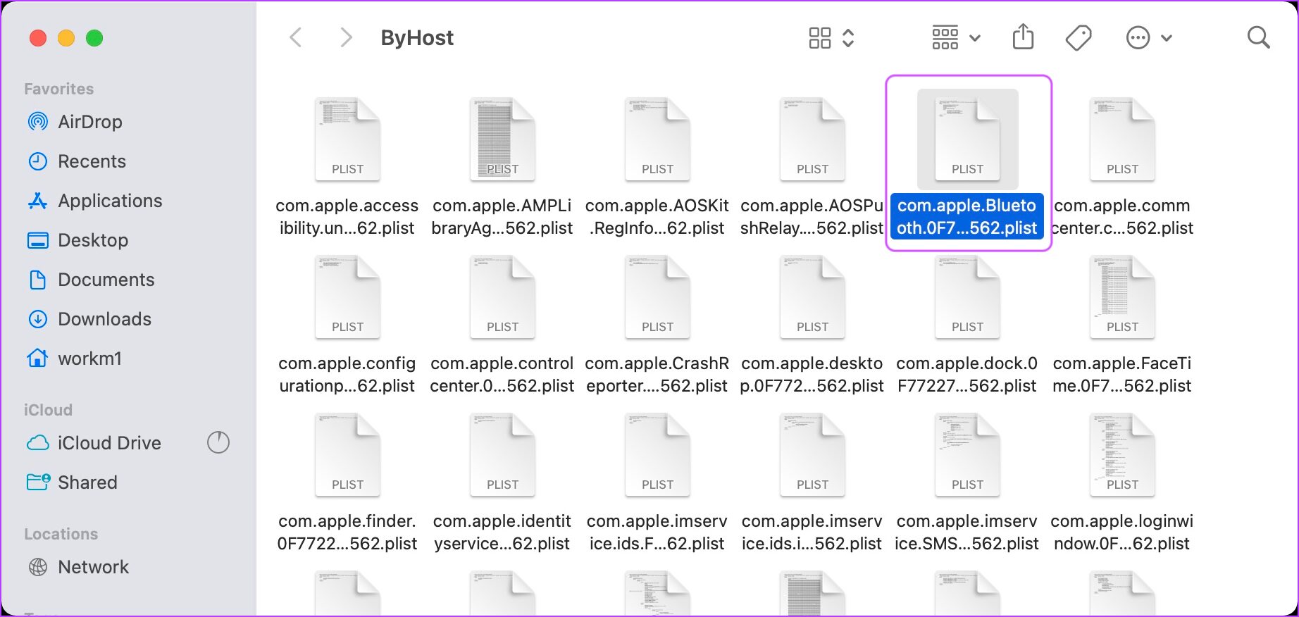 4. Удалите plist-файл Bluetooth 5