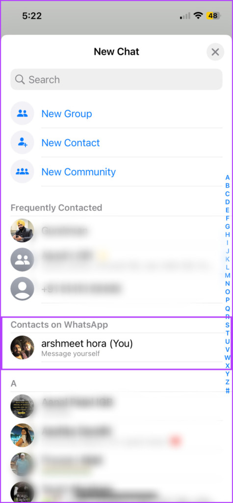 Выберите, чтобы отправить WhatsApp самостоятельно