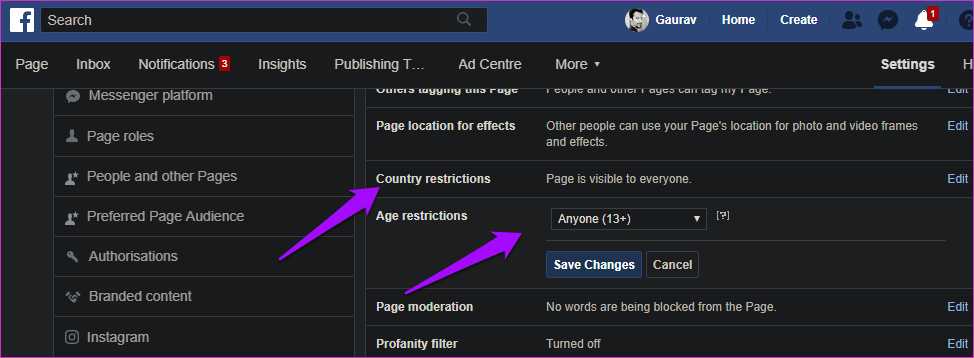 Как решить, что контент Facebook недоступен 7