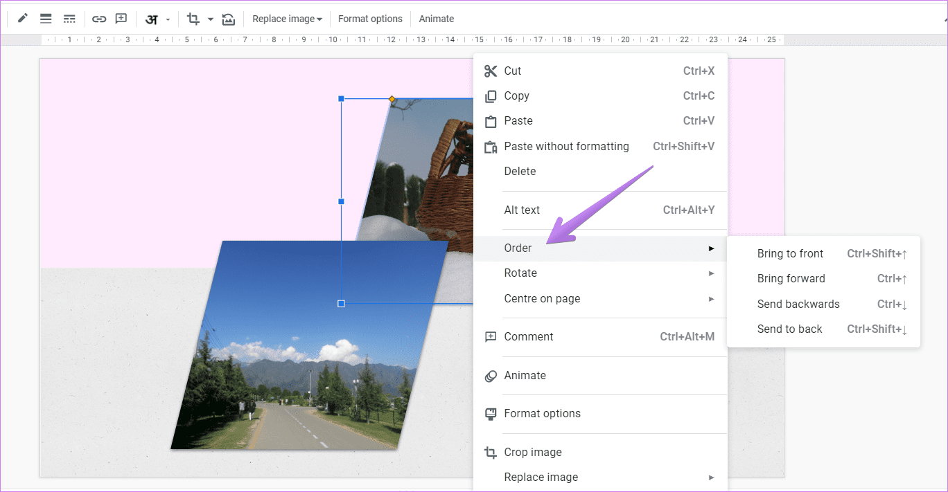 Советы по редактированию изображений в Google Slides 9
