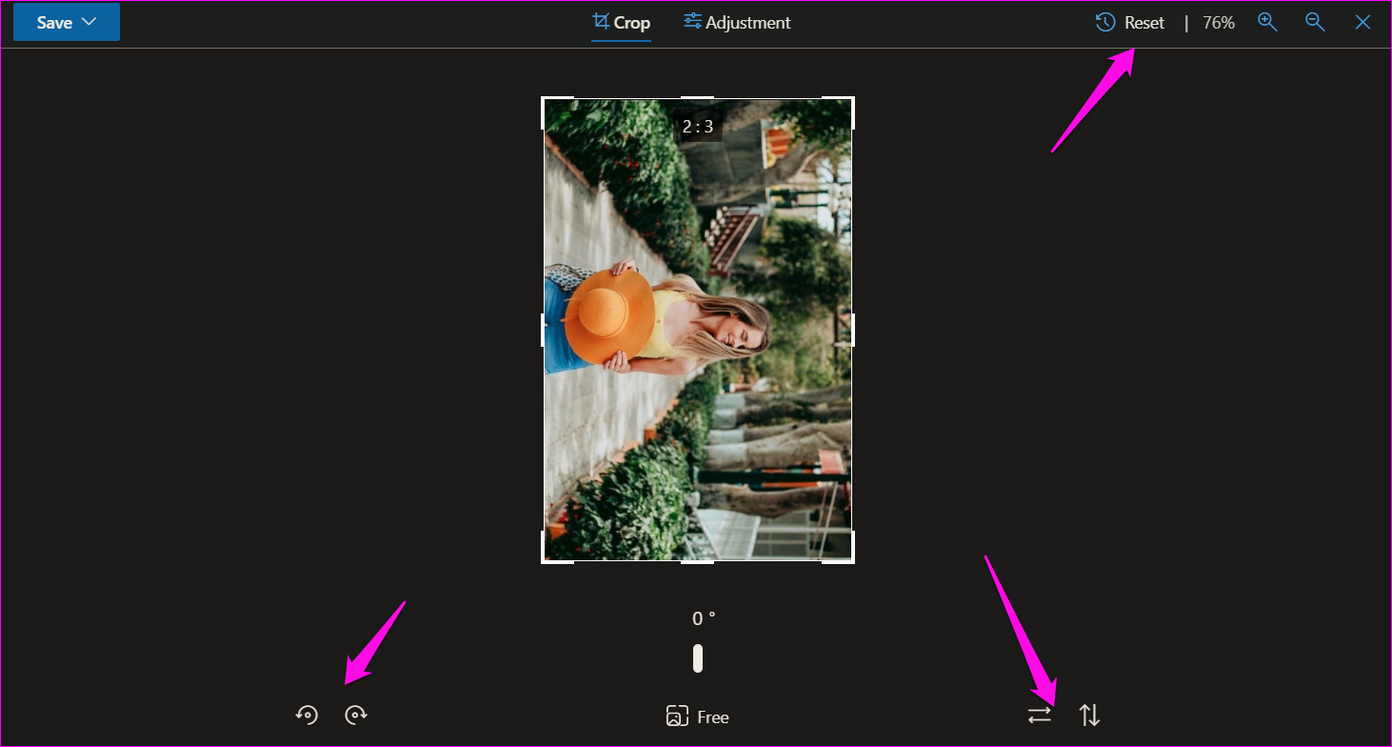 Возможности редактирования фотографий в One Drive 3