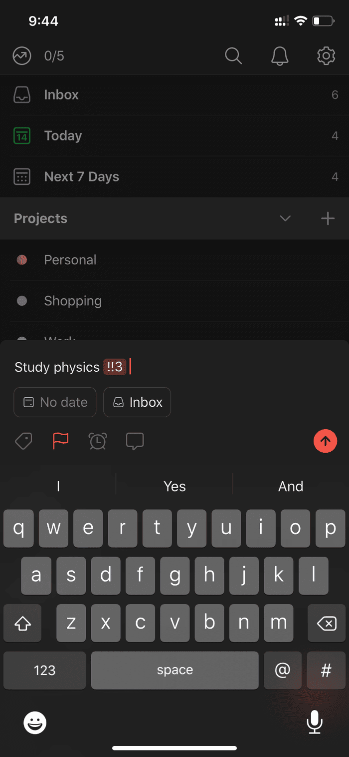 Добавить Todoist