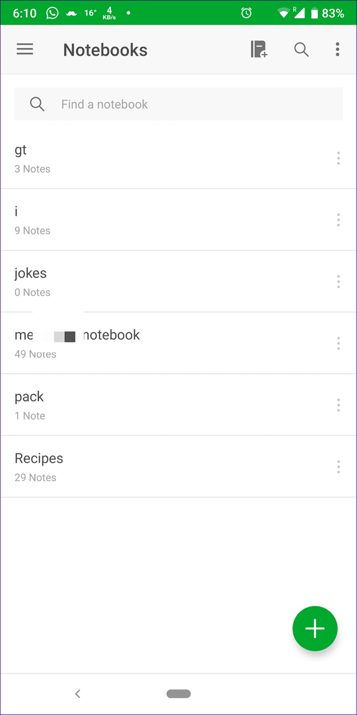 Evernote против Simplenote 9