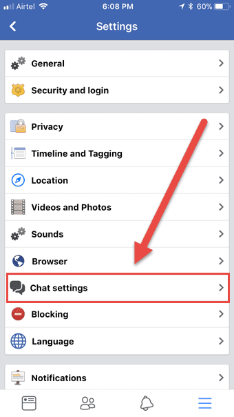Скрыть на Facebook I OS 3