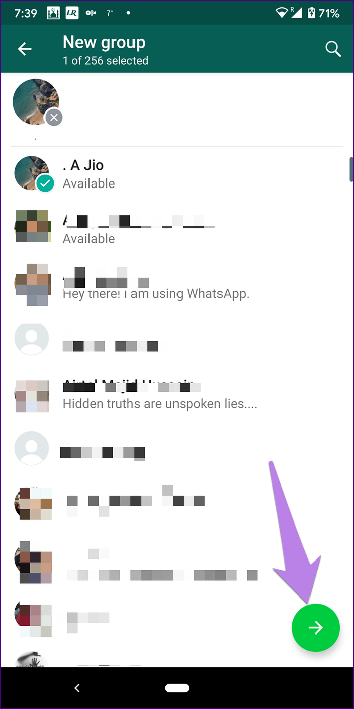 Создайте группу WhatsApp с собой на Iphone Android 3