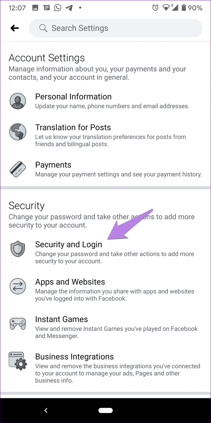 Передача из Instagram в Facebook не работает 24