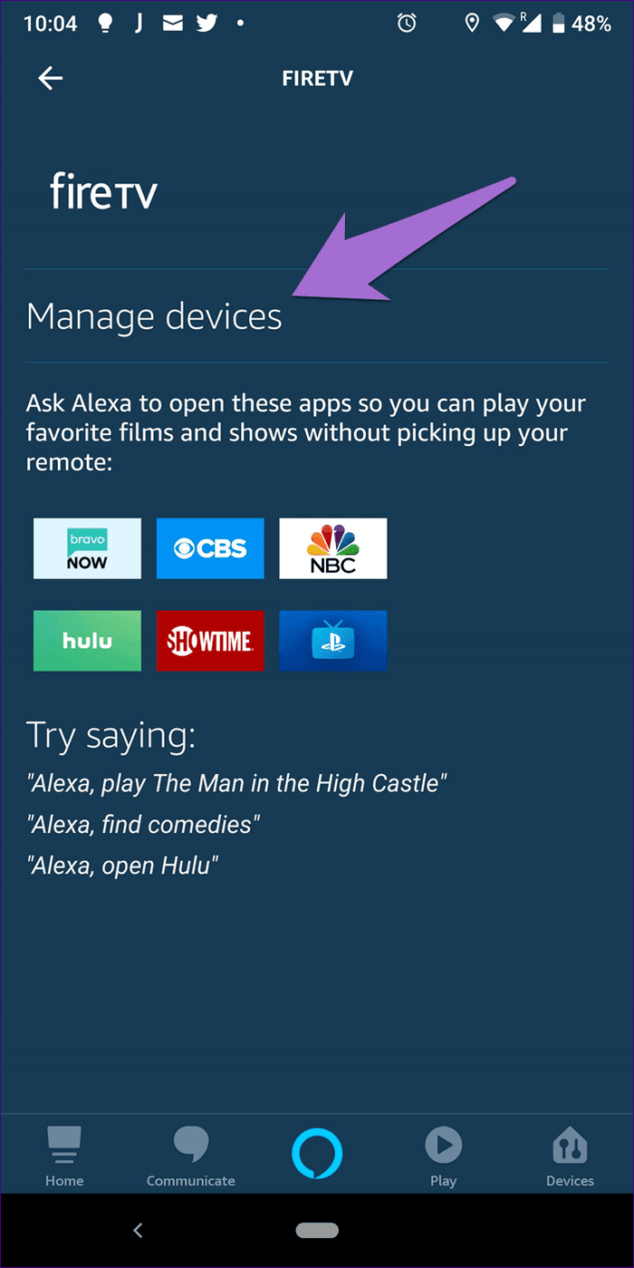 Fire TV не отображается в Alexa 14