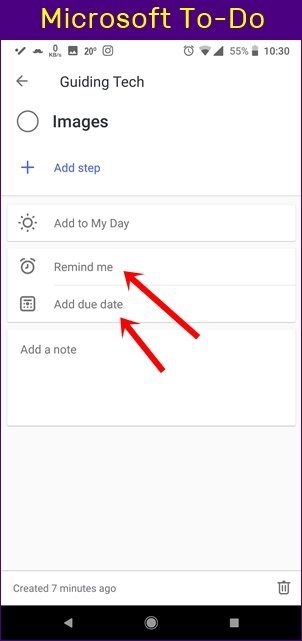 Задачи Google против Microsoft Todo 15