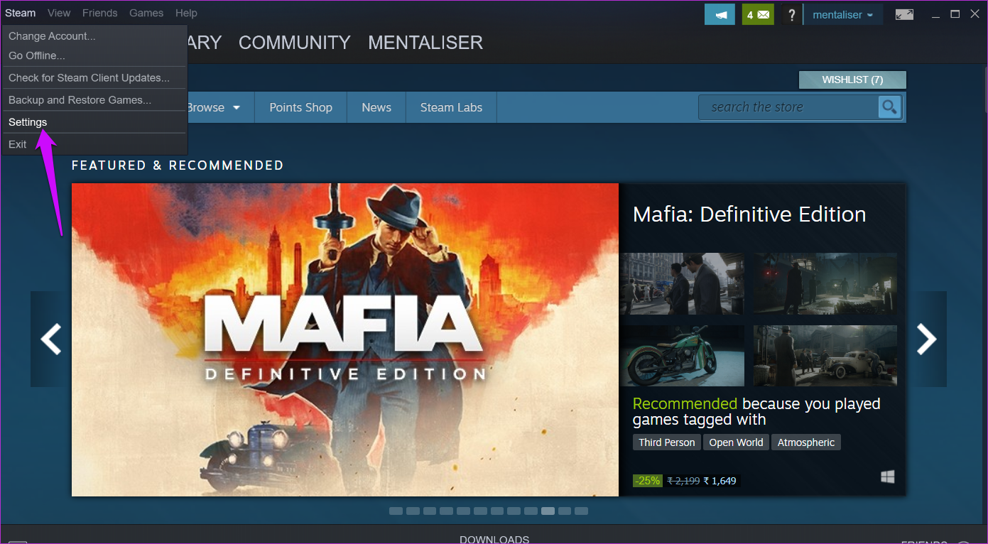 Исправить ошибку Steam, не загружающую игры 10
