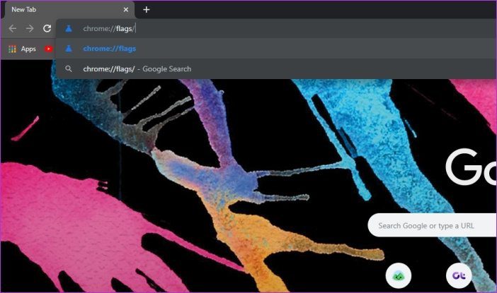 Включить всплывающие подсказки Google Chrome 2