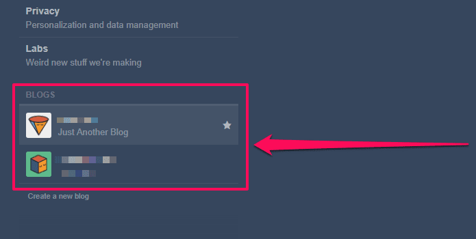 Tumblr Отключить обмен мгновенными сообщениями 2