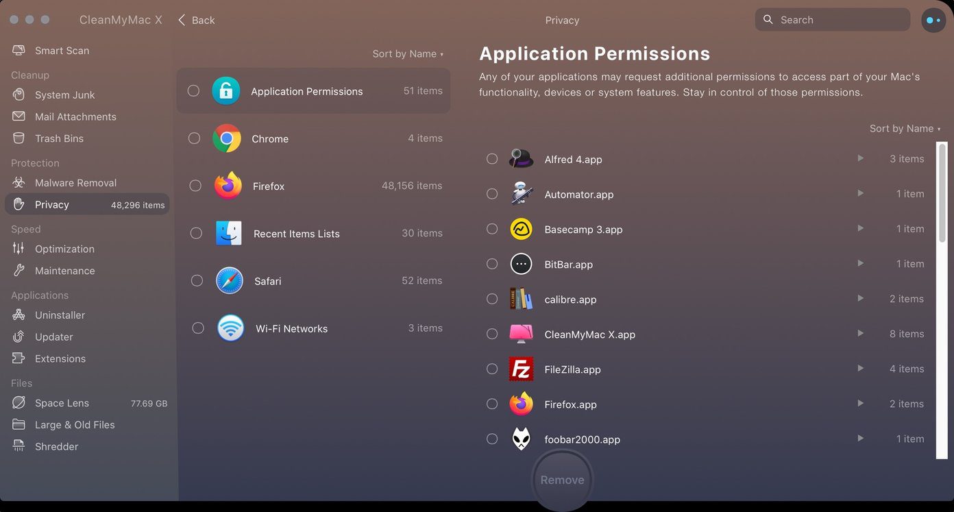 Безопасность и конфиденциальность Mac с помощью Clean My Mac X