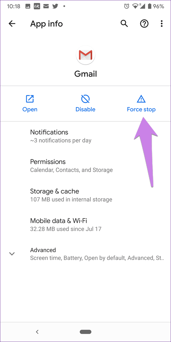 Темный режим не работает в Gmail и Google Apps 2