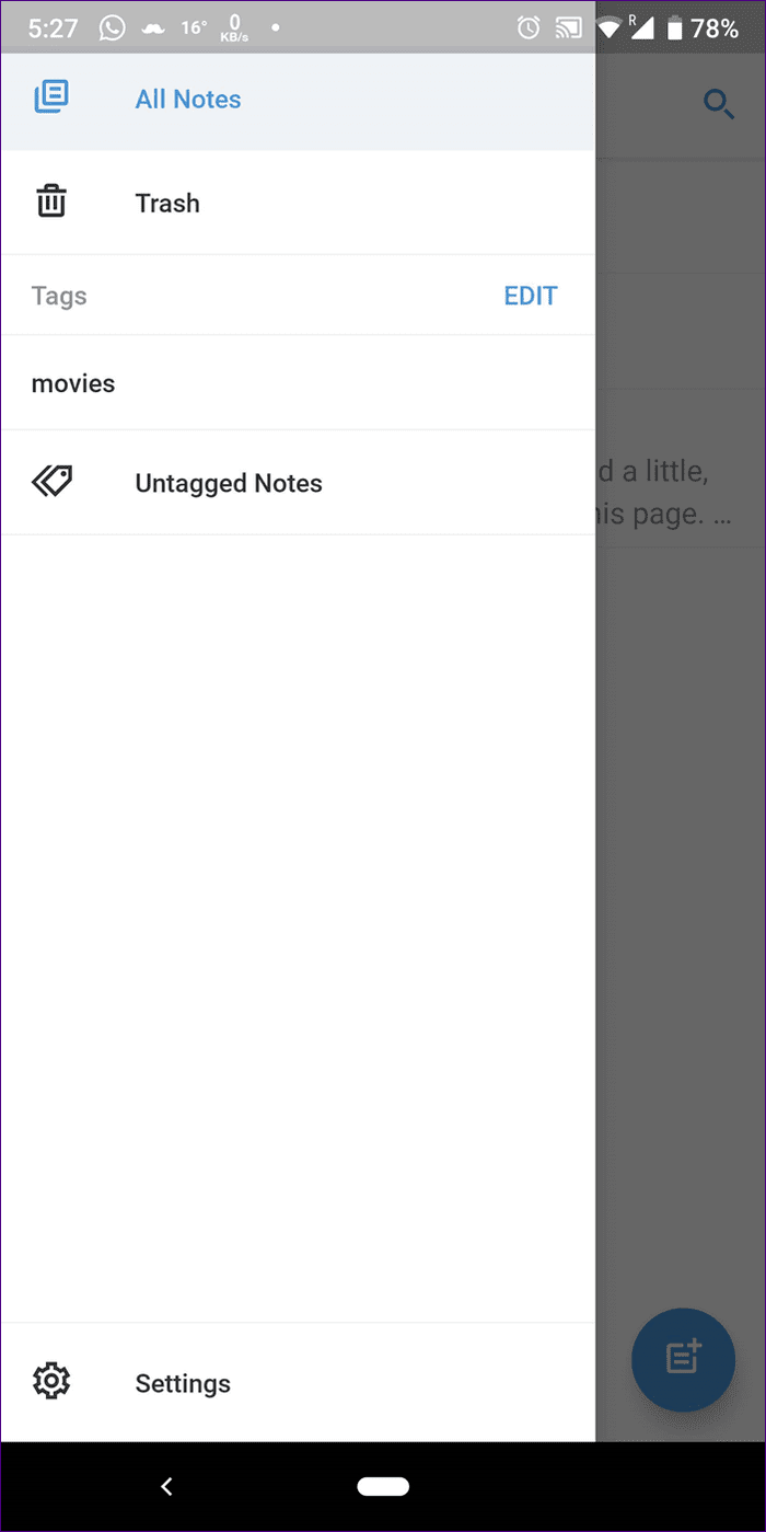 Evernote против Simplenote 4