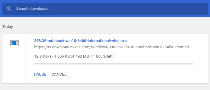 Google Chrome Управление скоростью загрузки 9
