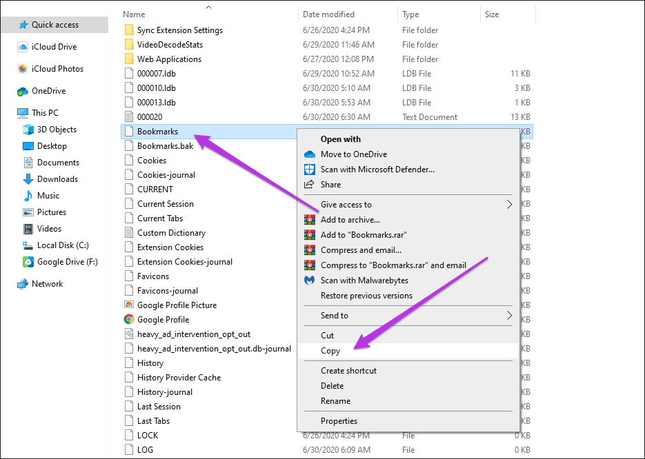 Пароли закладок Chrome Backup 17