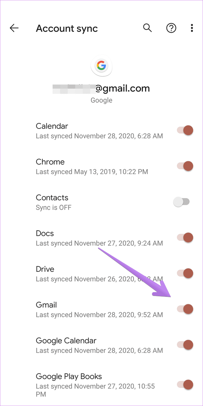 Выйти из gmail android iphone ipad 11