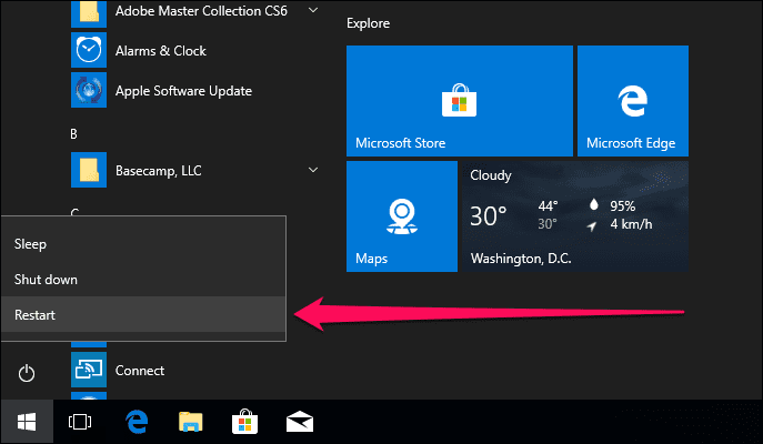 Черный фон папки Windows 10 1