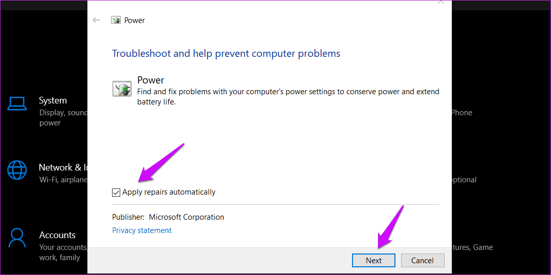 Исправить ошибку Hibernate Goes to Lock Screen в Windows 10 2