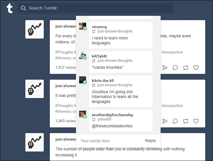 Лучшие ярлыки Tumblr 5
