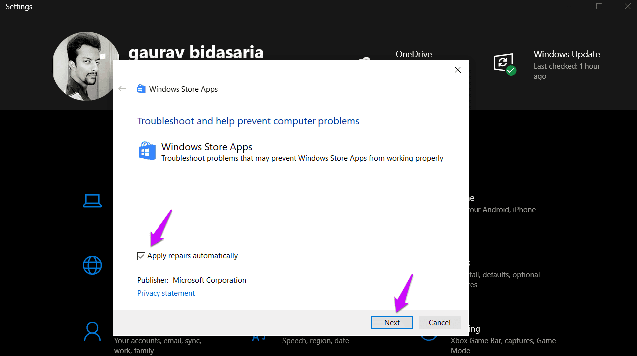 Исправление ошибки синхронизации одного диска в Windows 10 11