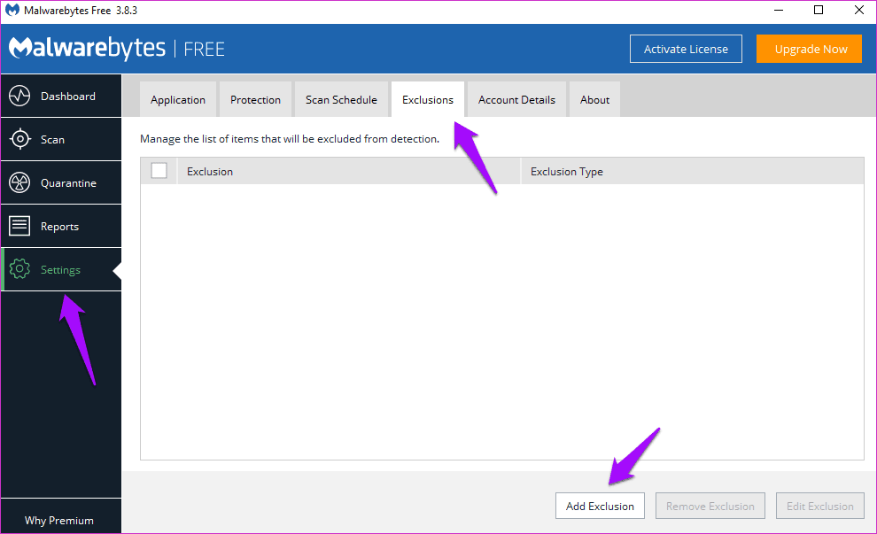 Используйте Malwarebytes для удаления угроз и других уловок 4