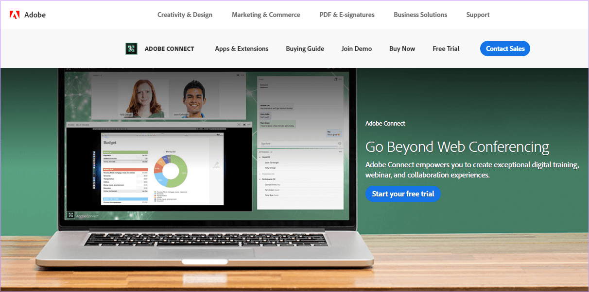 Альтернативы Zoom Dashboard Adobe Connect