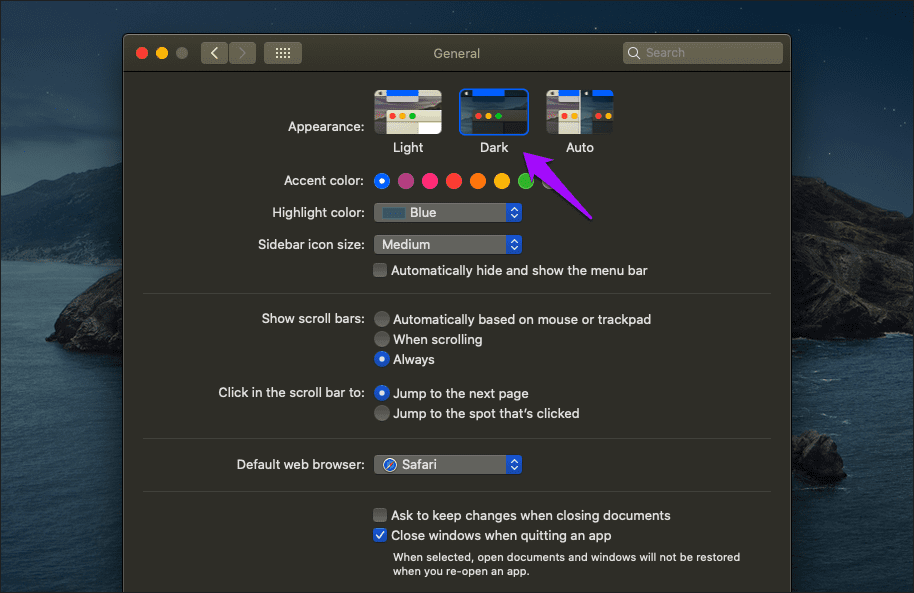 Получить Dark Mode везде Safari Mac 3
