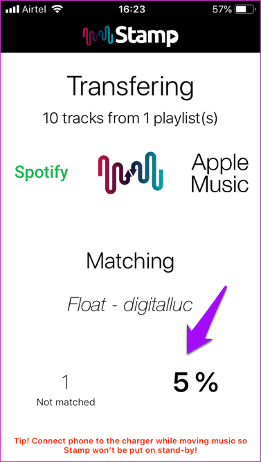 Перенос плейлиста из Spotify в Apple Music 26