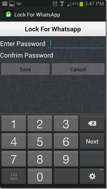 Whatsappпарольблокировка5