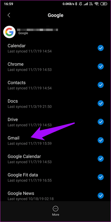Исправить Gmail, ожидающий ошибки синхронизации 4