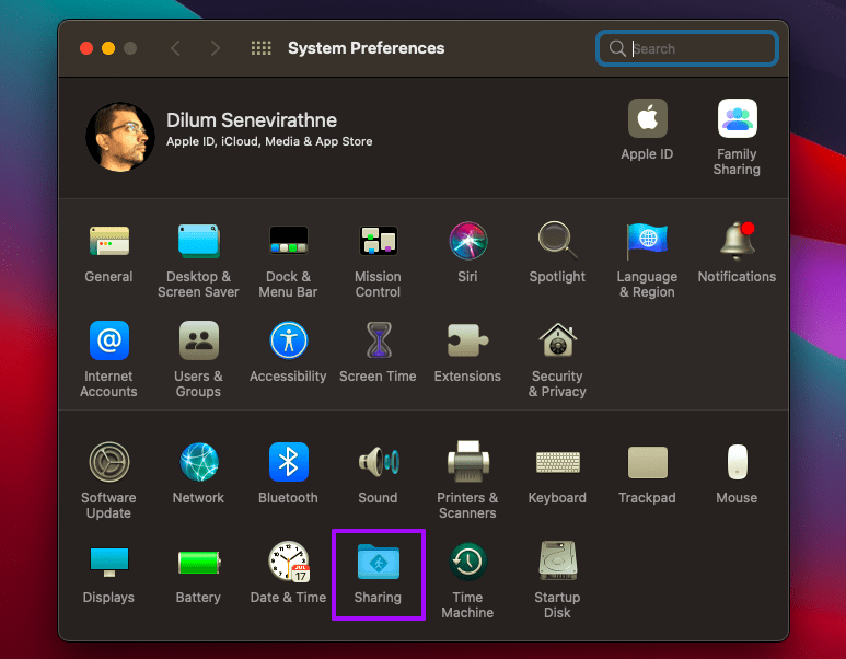 Настройка общего доступа к локальным папкам между Windows и Mac 9