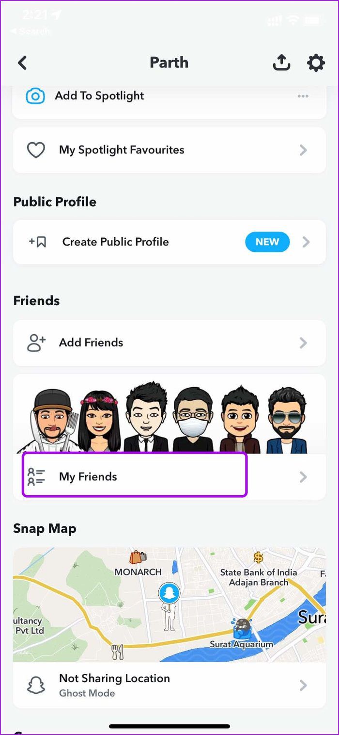 Мой список друзей заблокировать Snapchat против удаления