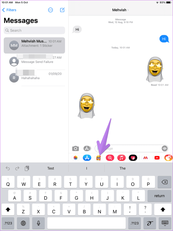 Используйте наклейку imessage memoji в WhatsApp Telegram Facebook 1
